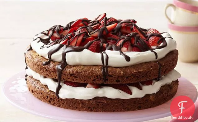 Schoko-Erdbeer-Shortcake