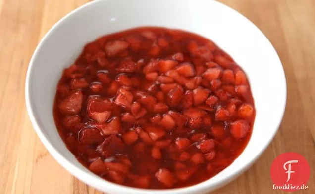 Erdbeer-Topping