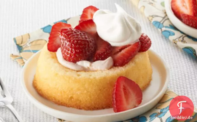 Cremige Erdbeer-Shortcakes