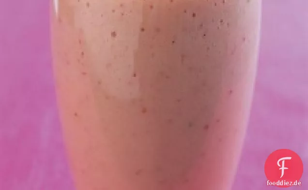 Pfirsich-Erdbeer-Shake