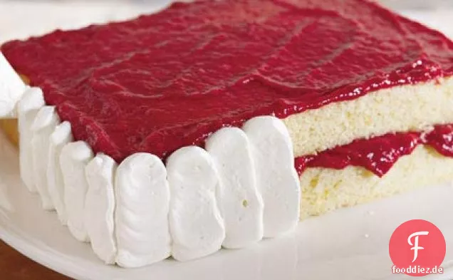 Strawberry-Lemon Sheet Cake