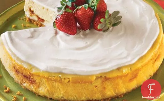 Irischer Erdbeer-Sahne-Käsekuchen