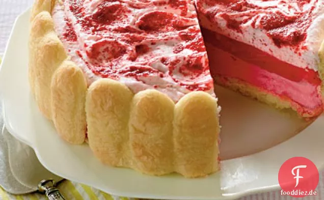 Erdbeer-Semifreddo Shortcake