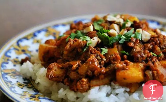 Schweinefleisch Mango Picadillo