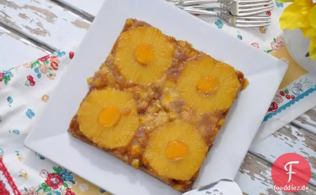 Ananas & Champagner-Mango-Upside-Down-Kuchen