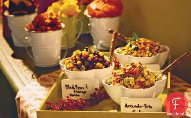Schwarze Bohnen-Mango-Salsa