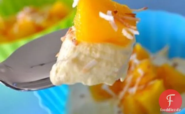 Tropical Mango Mousse Cups