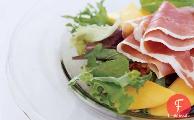 Land Schinken und Mango-Salat