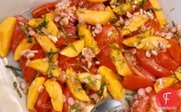 Würziger Tomaten - Mango-Salat