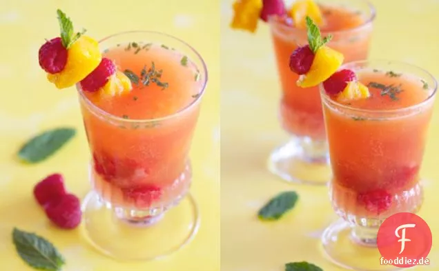 Mango-Himbeer-Sangria