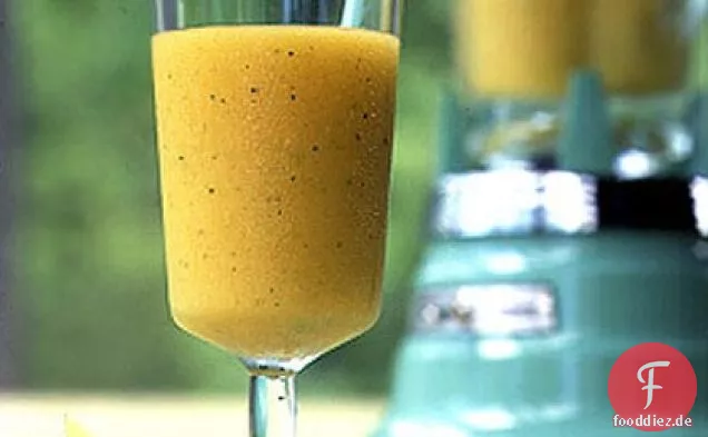 Mango-Minze-Rum Slush