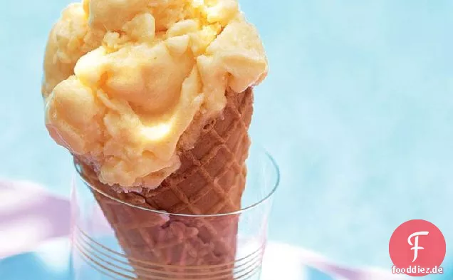 Mango-Passionsfrucht Gelato