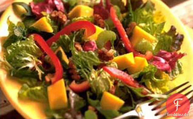 Mango & Gemischten Grünen Salat
