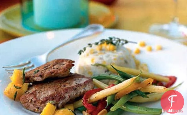 Pork Tenderloin with Fresh Mango Salsa