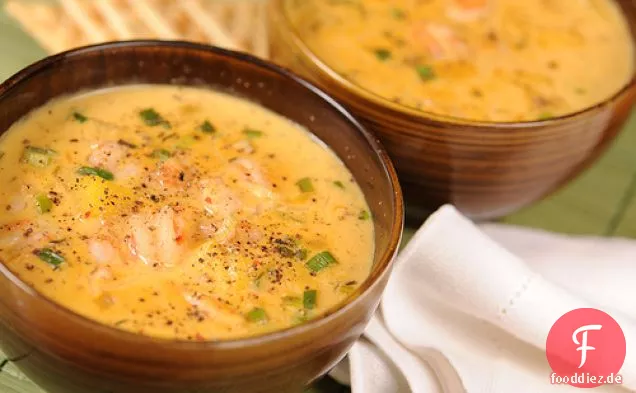 Curry-Garnelen - Mango-Eintopf
