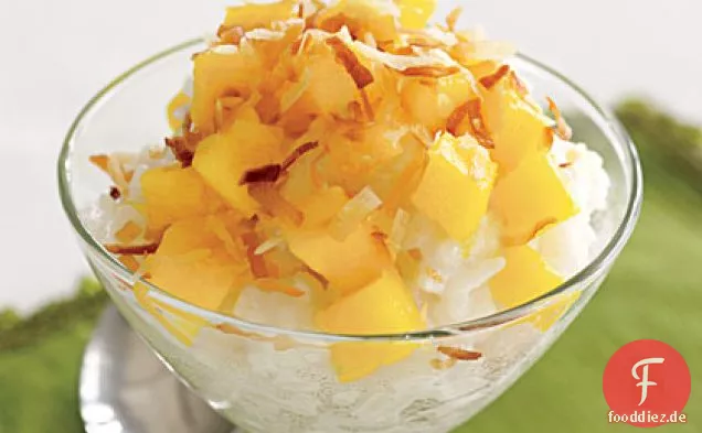Mango-Kokos-Reispudding