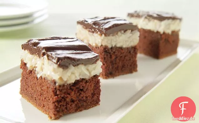 Kokos-Candy Bar-Kuchen
