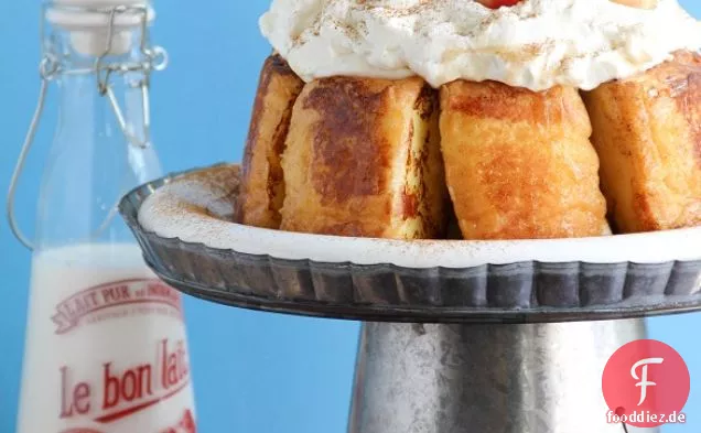 Französisch geröstete Engel Essen Kuchen