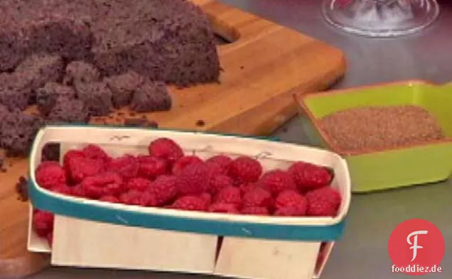Chocolate Angel Food und Himbeerparfait