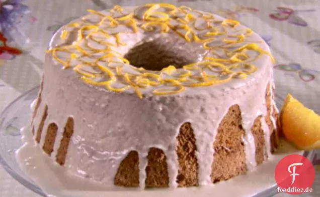 Coffee Angel Food Cake