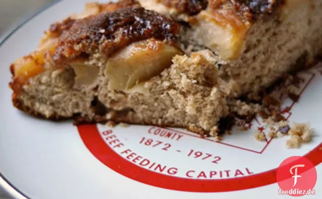 Apple Cardamom Upside-down Cake