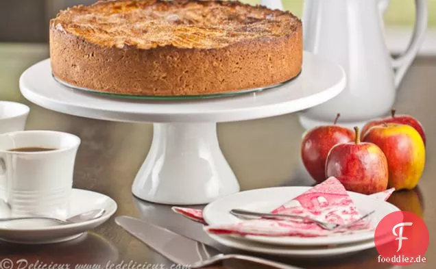 Apple Breton Cake