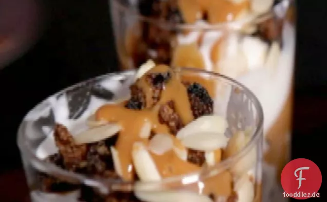 Leftover Pud Caramel Pots