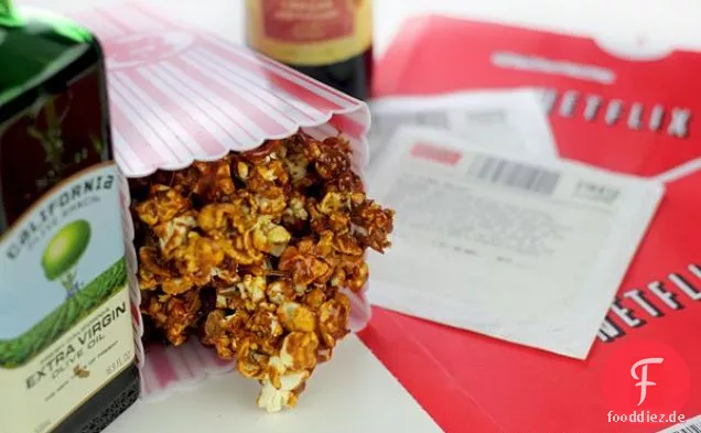 Balsamic Caramel Popcorn Recipe
