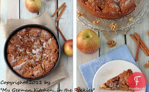 Walnut Apple Cake (gluten Free)
