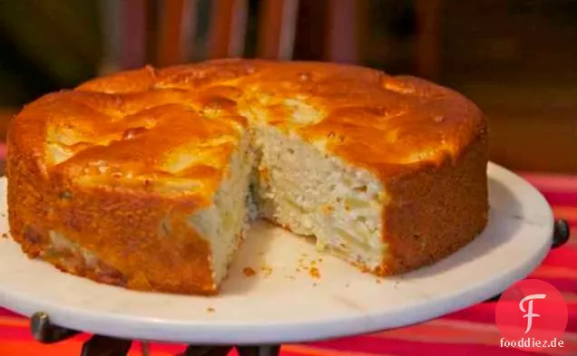 Torta Di Yogurt Con Mele E Rosmarino Rosmarin - Und Apple Yogur