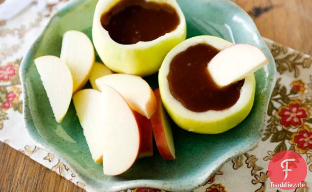 Gesalzene gewürzte Karamellsauce