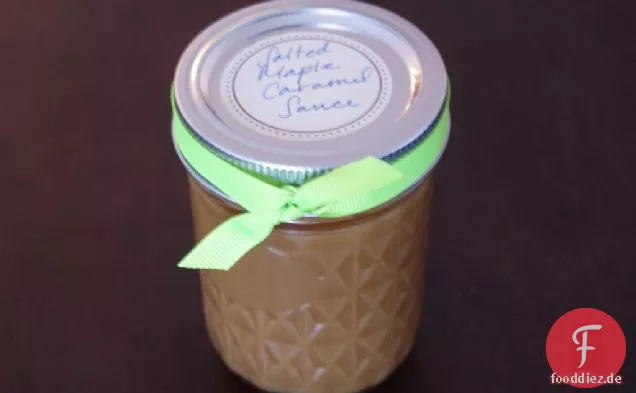 Gesalzene Ahorn-Karamell-Sauce