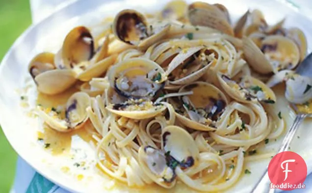Grill-Gebratene Muschel Linguine