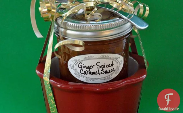 Ingwer gewürzt Karamellsauce Rezept
