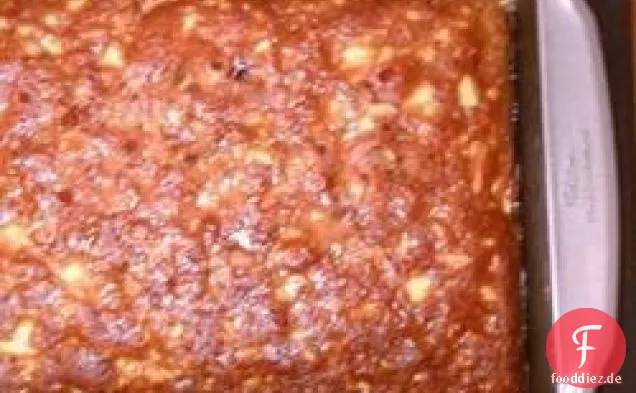 Apfelkuchen mit Zitronensauce