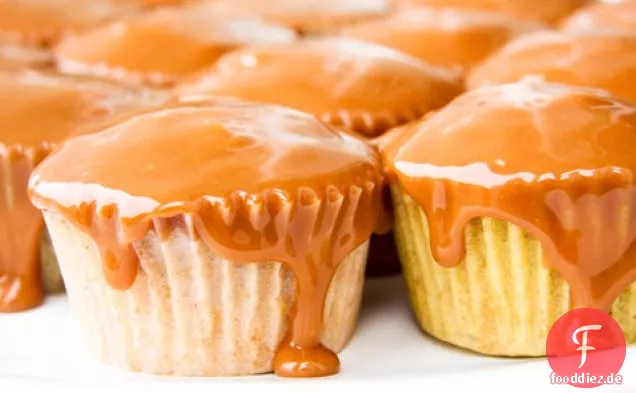 Karamell Apfel Cupcakes