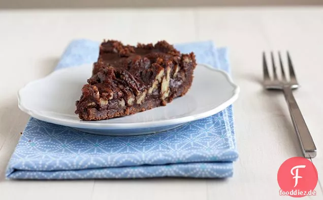 Pekannuss, Karamell Und Fudge Pie