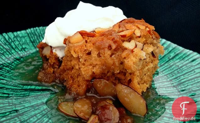 Honig-Mandel-Karamell-Kuchen