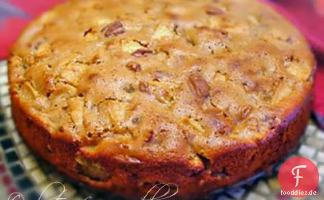 Karina's Jewish Apple Cake Recipe With Sour Cream