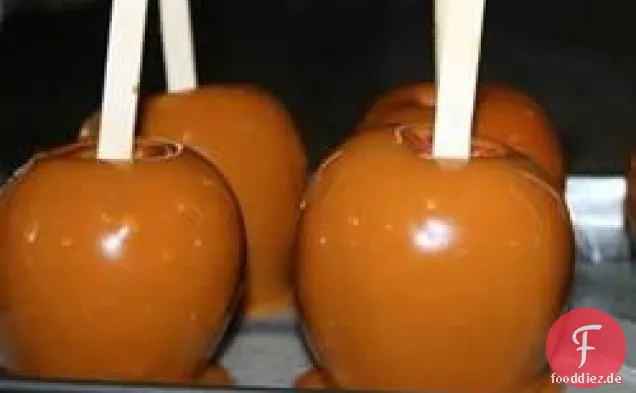 Plain Caramel Apples