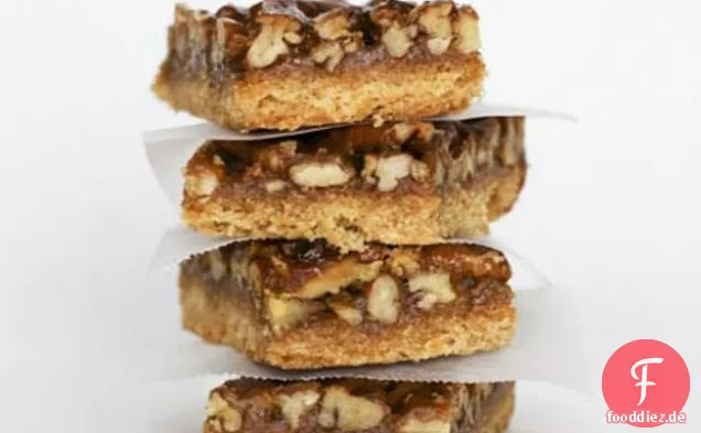 Caramel Honey Pecan Slice