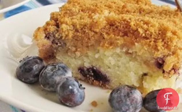 Sauerrahm Heidelbeere Kaffee Kuchen