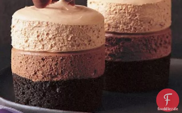 Triple-chocolate Mousse Cake