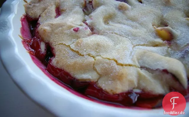 Brown Butter Plum Cake
