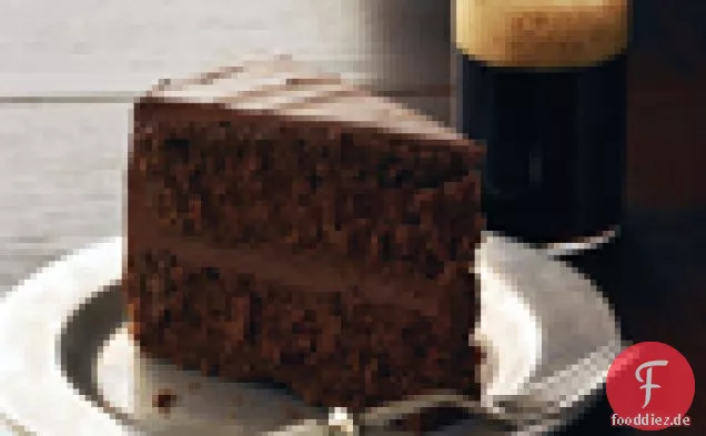 Chocolate Stout Layer Cake with Chocolate Frosting