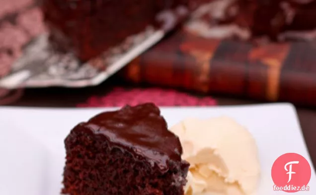 Doppelter Schokoladen-Schlamm-Kuchen