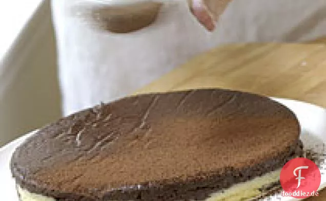 Mehllose Schokolade & Vanille Marmorkuchen