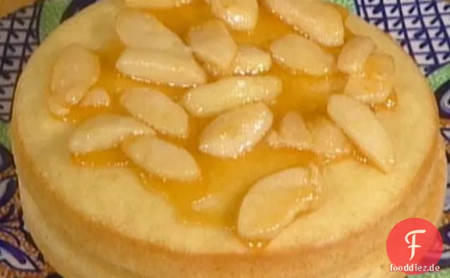 Biskuitkuchen mit Birnenmarmelade: Ciambella Pugliese