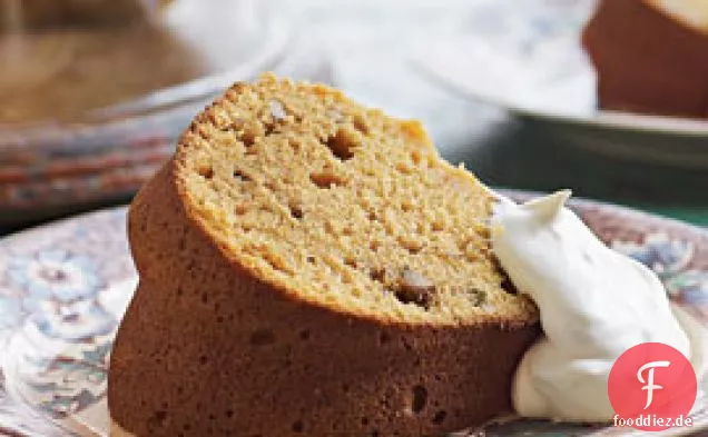 Kürbis Salbei Bundt Kuchen