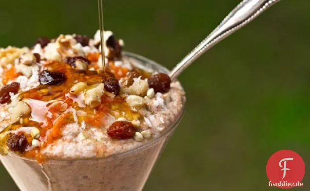 Carrot Cake Raw Buckwheat Porridge (gluten-free & Raw)